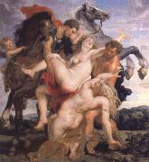 Peter Paul Rubens The Rape of the Daughters of Leucippus oil painting artist
